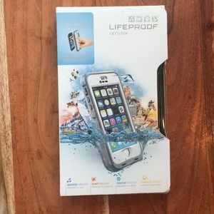 IN BOX Gray/White Lifeproof Nuud iPhone 5/5se Case